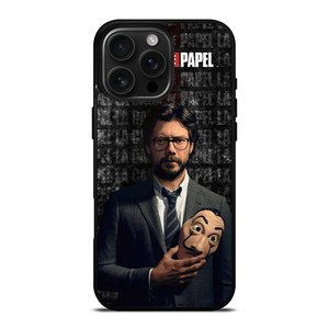 PROFESSOR MONEY HEIST 2 iPhone 16 Pro Max Case