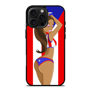 PUERTO RICO GIRL iPhone 16 Pro Max Case