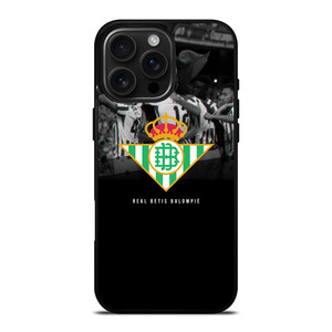 REAL BETIS FC LOGO iPhone 16 Pro Max Case