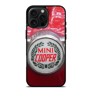 RED MINI COOPER LOGO iPhone 16 Pro Max Case RED MINI COOPER LOGO iPhone 16 Pro Max Case