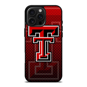 RED RAIDERS TEXAS TECH LOGO iPhone 16 Pro Max Case