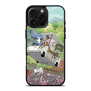 REGULAR SHOW ART iPhone 16 Pro Max Case