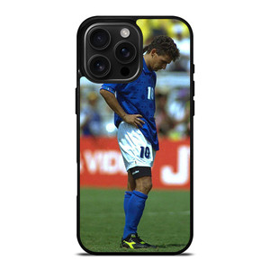 ROBERTO BAGGIO ITALY LEGEND iPhone 16 Pro Max Case ROBERTO BAGGIO ITALY LEGEND iPhone 16 Pro Max Case