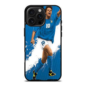 ROBERTO BAGGIO LEGEND ITALY iPhone 16 Pro Max Case