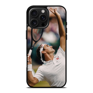 ROGER FEDERER SERVE iPhone 16 Pro Max Case