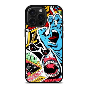 SANTA CRUZ SKATEBOARD 3 iPhone 16 Pro Max Case SANTA CRUZ SKATEBOARD 3 iPhone 16 Pro Max Case