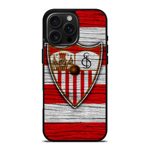 SEVILLA FC LOGO WOODEN iPhone 16 Pro Max Case