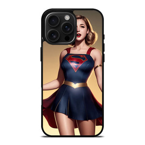 SEXY SUPERGIRL DC 2 iPhone 16 Pro Max Case