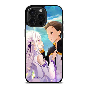 SUBARU AND EMILIA iPhone 16 Pro Max Case