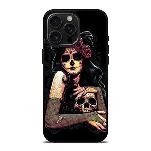 SUGAR SKULL GIRL iPhone 16 Pro Max Case