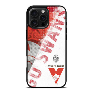 SYDNEY SWANS AFL LOGO iPhone 16 Pro Max Case SYDNEY SWANS AFL LOGO iPhone 16 Pro Max Case
