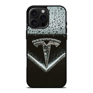 TESLA CAR LOGO 3 iPhone 16 Pro Max Case