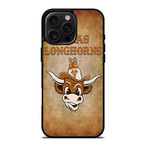 TEXAS LONGHORNS UNIVERSITY ICON iPhone 16 Pro Max Case