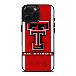 TEXAS TECH RED RAIDERS LOGO iPhone 16 Pro Max Case TEXAS TECH RED RAIDERS LOGO iPhone 16 Pro Max Case