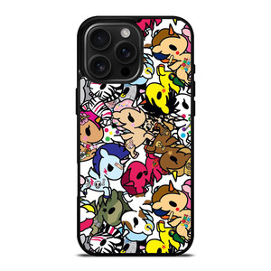 TOKIDOKI UNICORNO COLLAGE iPhone 16 Pro Max Case