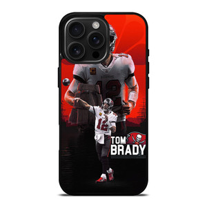 TOM BRADY TAMPA BAY BUCCANEERS iPhone 16 Pro Max Case TOM BRADY TAMPA BAY BUCCANEERS iPhone 16 Pro Max Case