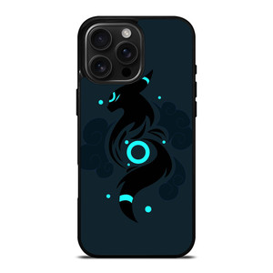 UMBREON SHINY POKEMON WOLF 2 iPhone 16 Pro Max Case