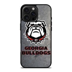 UNIVERSITY OF GEORGIA BULLDOGS iPhone 16 Pro Max Case UNIVERSITY OF GEORGIA BULLDOGS iPhone 16 Pro Max Case