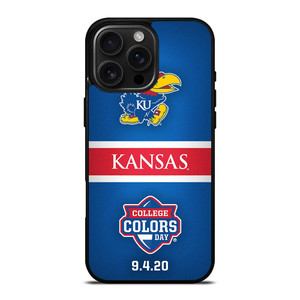 UNIVERSITY OF KANSAS JAYHAWKS iPhone 16 Pro Max Case