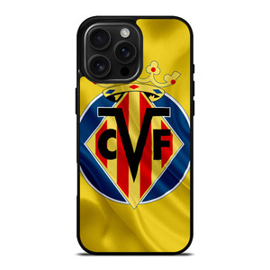 VILLARREAL LOGO ART iPhone 16 Pro Max Case