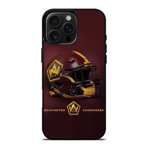 WASHINGTON COMMANDERS HELMET iPhone 16 Pro Max Case WASHINGTON COMMANDERS HELMET iPhone 16 Pro Max Case