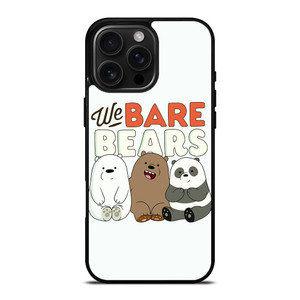 WE BARE BEARS 2 iPhone 16 Pro Max Case WE BARE BEARS 2 iPhone 16 Pro Max Case