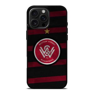 WESTERN SYDNEY WANDERERS FC iPhone 16 Pro Max Case WESTERN SYDNEY WANDERERS FC iPhone 16 Pro Max Case