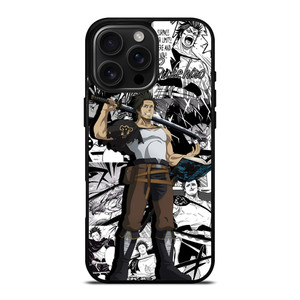 YAMI BLACK CLOVER COLLAGE 4 iPhone 16 Pro Max Case YAMI BLACK CLOVER COLLAGE 4 iPhone 16 Pro Max Case