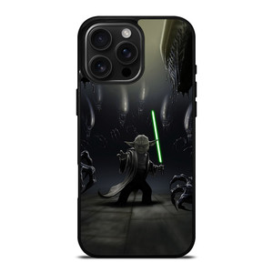 YODA VS ALIENS iPhone 16 Pro Max Case