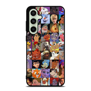 ALL DISNEY CHARACTERS COLLAGE Samsung Galaxy S24 FE Case ALL DISNEY CHARACTERS COLLAGE Samsung Galaxy S24 FE Case