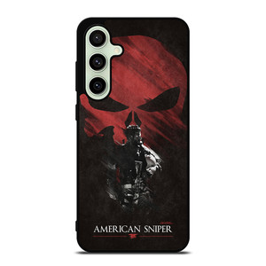 AMERICAN SNIPER SKULL Samsung Galaxy S24 FE Case AMERICAN SNIPER SKULL Samsung Galaxy S24 FE Case