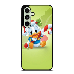 BABY DONALD DUCK CHRISTMAS Samsung Galaxy S24 FE Case