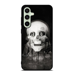 DATE SKULLS ILLUSION BLACK Samsung Galaxy S24 FE Case