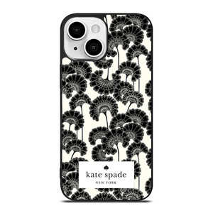 JAPANESE BLACK FLORAL KADE SPADE iPhone 13 Mini Case