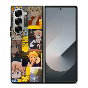 7 DEADLY SINS MELIODAS COLLAGE Samsung Z Fold 6 Case
