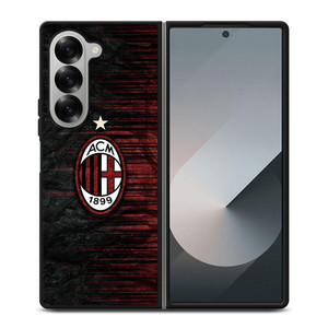 AC MILAN FOOTBALL CLUB LOGO 2 Samsung Z Fold 6 Case