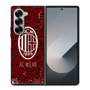 AC MILAN FOOTBALL CLUB LOGO Samsung Z Fold 6 Case AC MILAN FOOTBALL CLUB LOGO Samsung Z Fold 6 Case