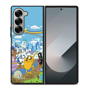 ADVENTURE TIME 3 Samsung Z Fold 6 Case