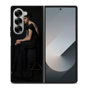 ALEXANDRA DADDARIO SEXY BLACK Samsung Z Fold 6 Case