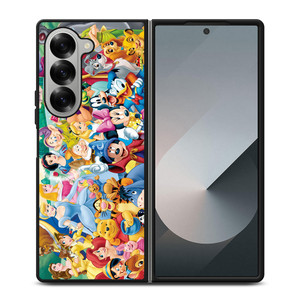 ALL DISNEY CHARACTERS 3 Samsung Z Fold 6 Case ALL DISNEY CHARACTERS 3 Samsung Z Fold 6 Case