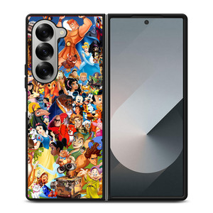 ALL DISNEY CHARACTERS Samsung Z Fold 6 Case ALL DISNEY CHARACTERS Samsung Z Fold 6 Case