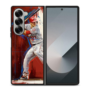 ART OF MIKE TROUT ANGELS Samsung Z Fold 6 Case ART OF MIKE TROUT ANGELS Samsung Z Fold 6 Case
