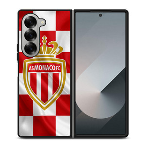 AS MONACO FC 2 LOGO 2 Samsung Z Fold 6 Case