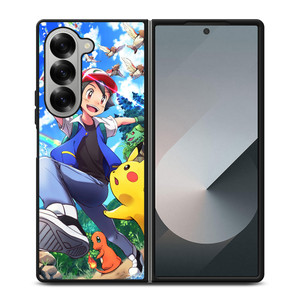 ASH POKEMON 2 Samsung Z Fold 6 Case ASH POKEMON 2 Samsung Z Fold 6 Case