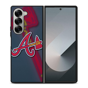ATLANTA BRAVES LOGO Samsung Z Fold 6 Case