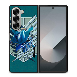 ATTACK ON TITAN EREN YEAGER Samsung Z Fold 6 Case ATTACK ON TITAN EREN YEAGER Samsung Z Fold 6 Case