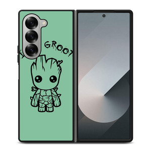BABY GROOT 2 Samsung Z Fold 6 Case