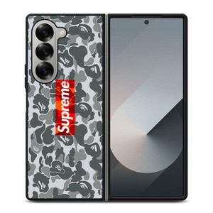 BAPE CAMO SUPREME 2 Samsung Z Fold 6 Case