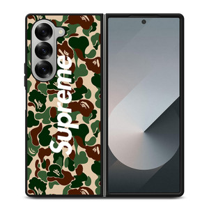 BAPE CAMO SUPREME Samsung Z Fold 6 Case BAPE CAMO SUPREME Samsung Z Fold 6 Case