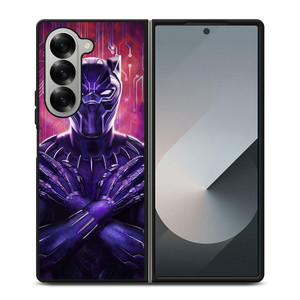 BLACK PANTHER MARVEL SUPERHERO 2 Samsung Z Fold 6 Case